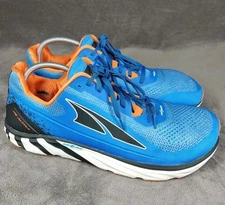 Altra Torin 4 Plush Running Shoes Mens Size 14 Blue Black White Orange 