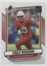 2024 Panini Clearly Donruss Clearly The Rookies Trey Benson #18 1oa8