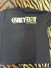 XXL - $UICIDEBOYS Official Grey Day 2025 Tour Date/City Back T-Shirt