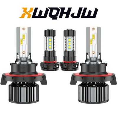For Ford Escape 2008-2012 4x Combo LED Headlight High Low Beam + Fog Light Bulbs