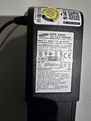 Samsung AC Adapter AD-3014STN 14V 2.14A 30W