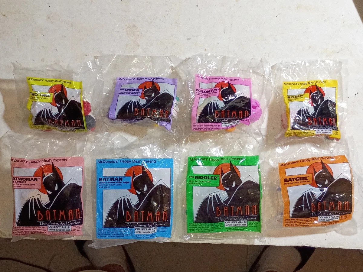 McDonald's Batman Fast Food Premiums for sale - eBay