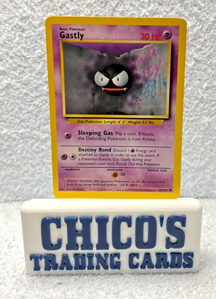 rare gastly pokemon card Pokemon Gastly, Haunter & Gengar Card Lot - 30 Cards main image 0