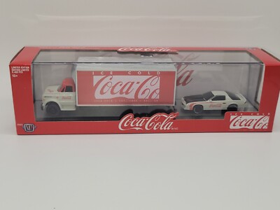 M2 Machines Diet Coke Hauler 1968 Chevrolet C60 Truck & 1985 Chevrolet Camaro IR