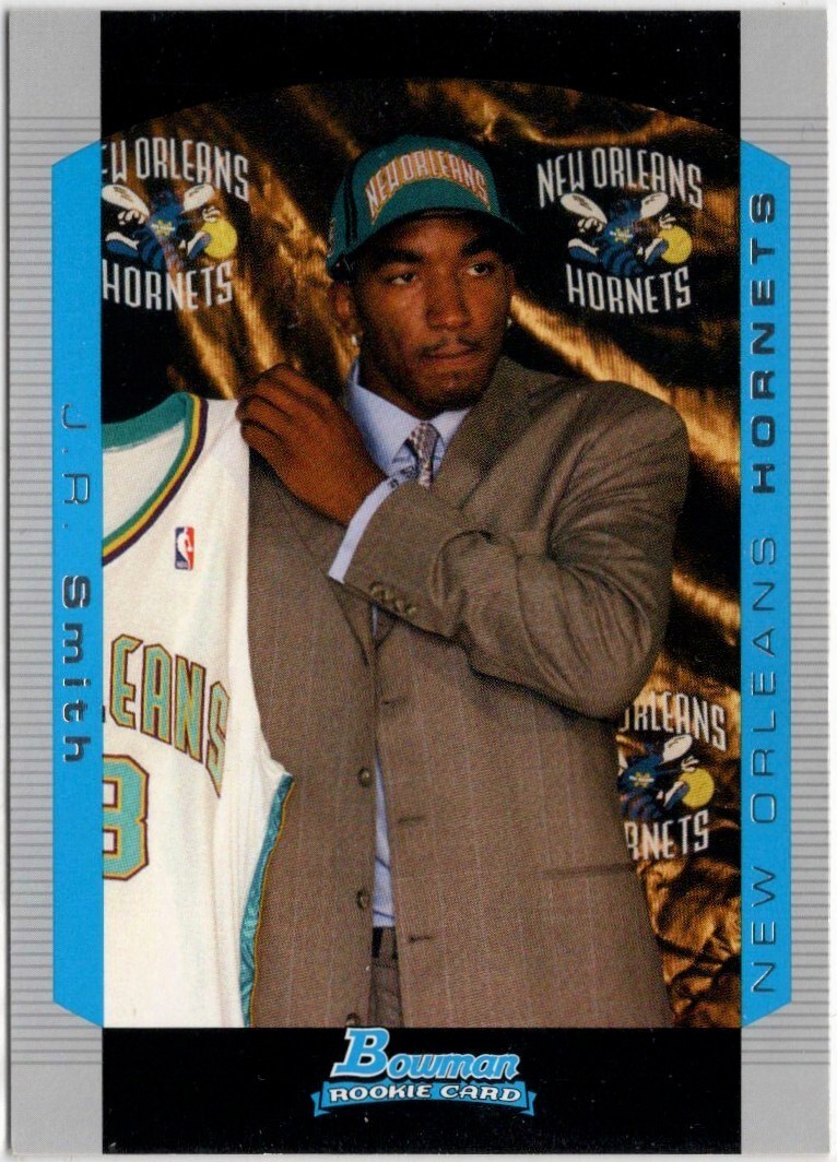 2004-05 Bowman Draft Picks & Prospects J.R. Smith Rookie Card #122 Hornets