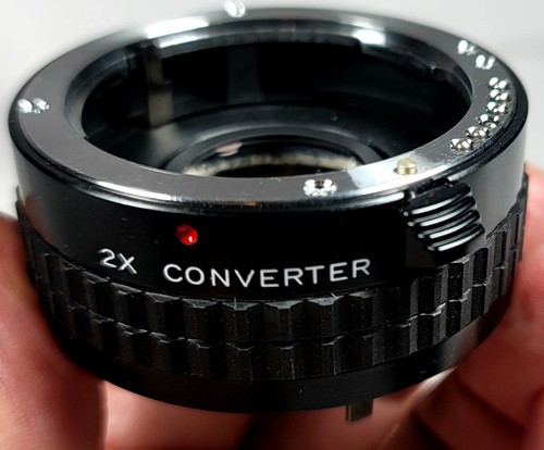 Focal MC Camera Lens 2X Converter 20-06-42 KR For Pentax Made in Japan With Case - Picture 7 of 8