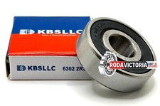 KBS 6302-2RS/C3 - Deep Groove Ball Bearing, 15x42x13 mm.