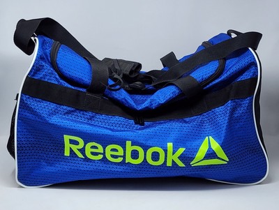 Brand New Reebok Garnet Medium Duffle Bag Blue