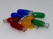 Pinball Machine Colored Glass LED 555 type Lamp bulb Super cool and bright!