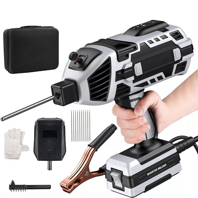 Welding Machine with IGBT Inverter Handheld Welder 110V 20-120A ARC Welder Gun
