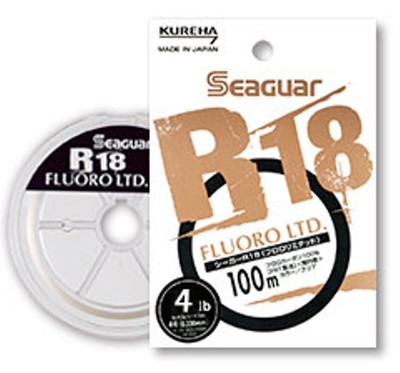 Kureha R-18 Fluoro Limited Fishing Line - 328 Ft (100 M), 4 Lb Test, Transparent