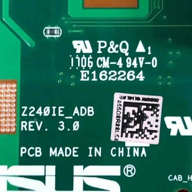 ASUS ZEN AIO PRO Z240IE-DS71 AUDIO BOARD 1706 CM-4 94V-0 ASUS ZEN AIO PRO Z240IE-DS71 AUDIO BOARD 1706 CM-4 94V-0