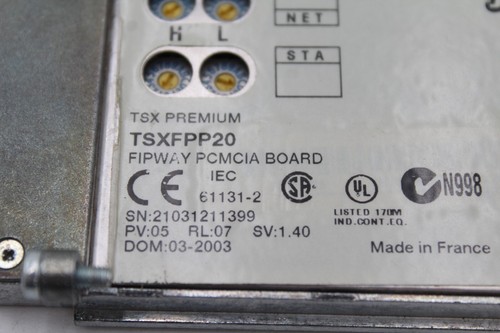 TELEMECANIQUE TSXFPP20 FIPWAY PCMCIA PLATINE - Bild 4 von 4