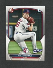 2023 Bowman Draft Alex Clemmey Bowman 1st #BD-79 Cleveland Guardians