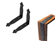 Angle Brackets Decorative Corner Brace L Shaped Retro Chest Box Repair 1 or 2