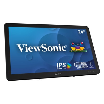 ViewSonic Touch Monitor TD2430 24'' 1080p 10-Point Multi with HDMI and DP