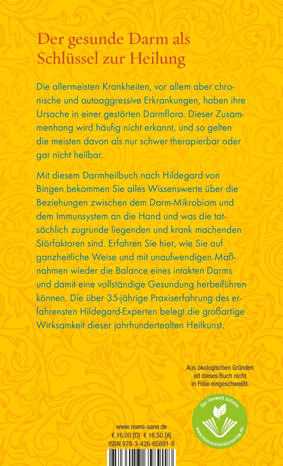 Thumbnail - Das Hildegard Darmheilbuch | Wighard Strehlow | Buch | 208 S. |