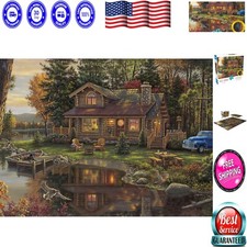 Beautiful 1000-Piece 'Peace Like A River' Puzzle for Game Nights  Family Fun