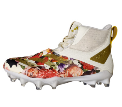セール‼️ADIDAS ADIZERO 9.0 CHARGERS M ADIDAS Adizero Team Solar Orange Silver Football Cleats Mens