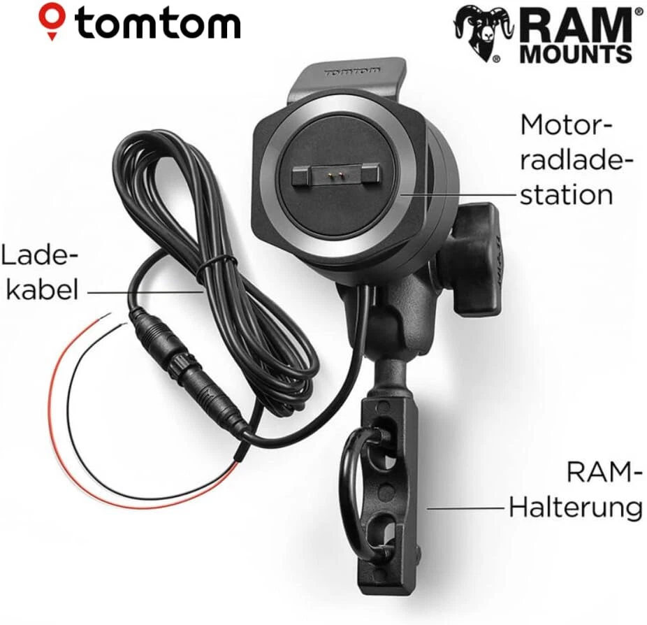 TomTom Rider 450 Motorradnavi, Lifetime Maps Welt&Radar&Traffic UVP 399,95€ - Bild 4 von 4