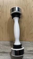 Shake Weight 2.5 LB White Dumbbell - Home Fitness Exercise Training Tone Weights