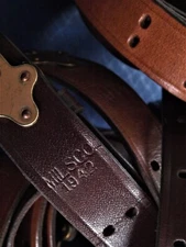 M1, 1903 M1907  sling MILSCO 1942 marked replica with BRASS fittings, hooks