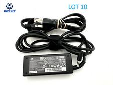 LOT 10 X HP 45W blue tip laptop 19.5V 741727-001 AC Adapter Power Supply Charger