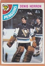 1978-79 TOPPS HOCKEY DENIS HERRON #172 PENGUINS NM *A10565