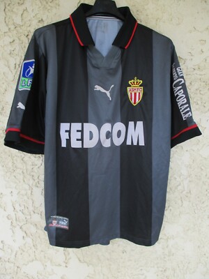 Maillot De Football Monaco Vs Sochaux - Finale Coupe De La Ligue 2003, Giuly, Prso, Collector