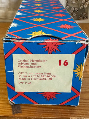 RB)5025-4168, alter Herrnhuter Advents- und Weihnachtsstern, Deko | eBay.de
