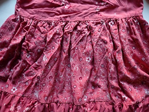 Girls Dress Children's Place 10/12 Large Pink Floral Long Sleeve - Picture 4 of 7