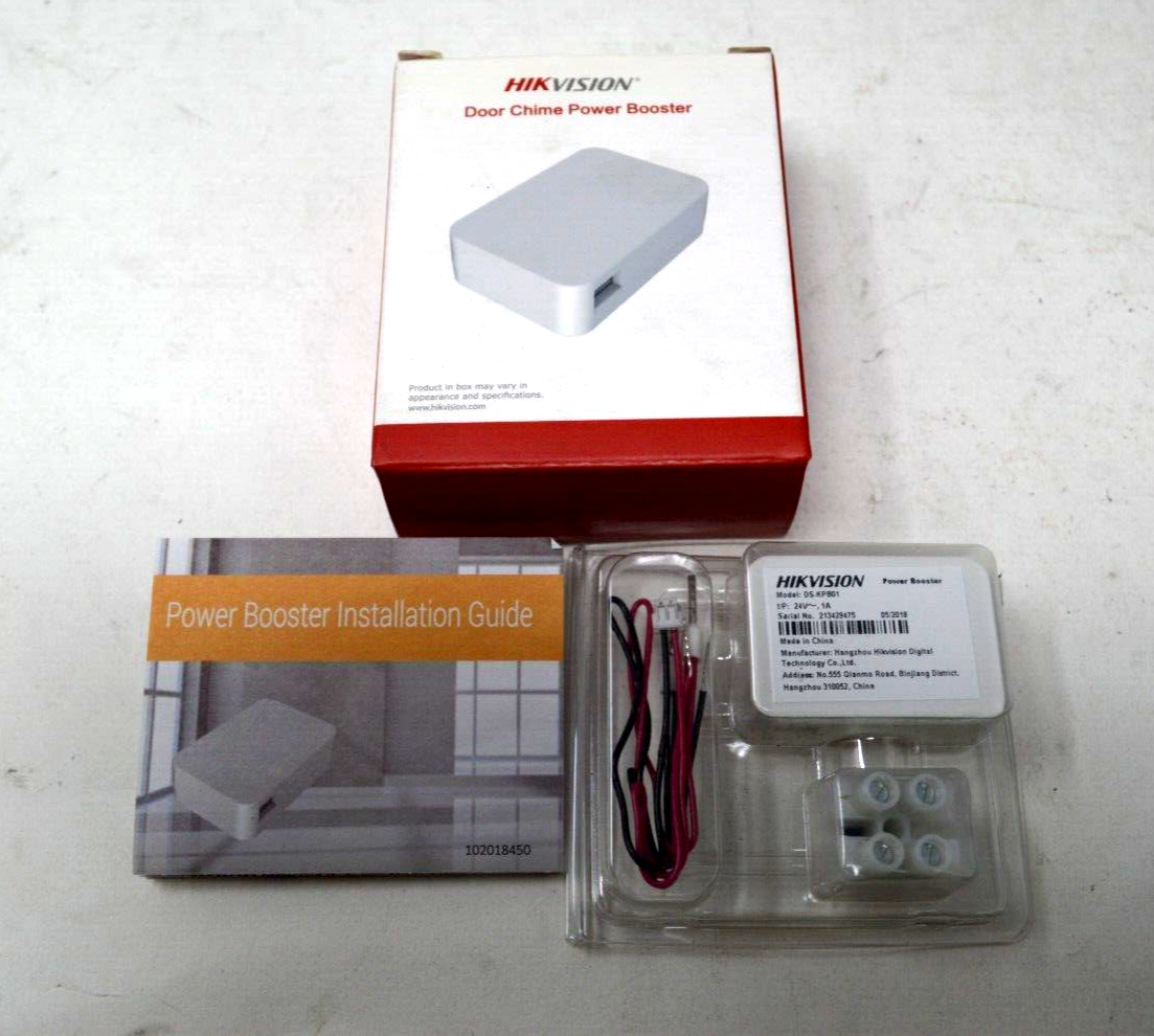 Hikvision DSKPB01 Doorbell Chime Amplifier Power Booster w