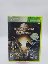 Mortal Kombat vs DC Universe -Platinum Hits (Microsoft Xbox 360, 2009) No Manual