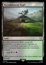 Necroblossom SNarl 0321 Non Foil Rare LOTR Commander MTG Near Mint