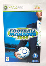 FOOTBALL MANAGER 2006 -XBOX 360 -MANUALE ISTRUZIONI ANCHE CON ITALIANO -NO GIOCO