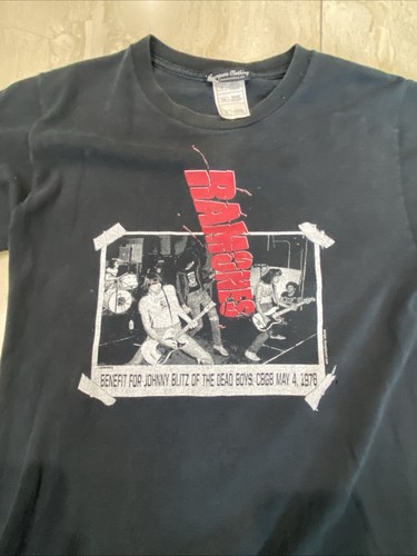 Rare Sourpuss Vintage Ramones T Shirt Punk Band Sz Small - Picture 2 of 6