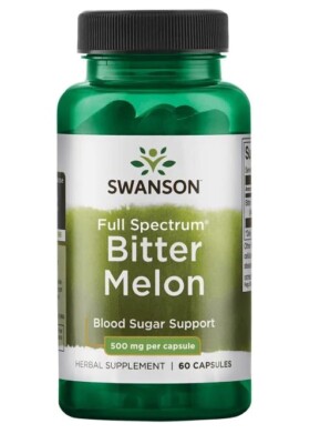 Swanson Premium - Vollspektrum Bitter Melone 500mg 60 Kapseln
