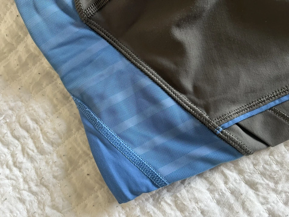 Ivivva by Lululemon grey and blue children’s leggings with pocket-7 - Image 4 of 4