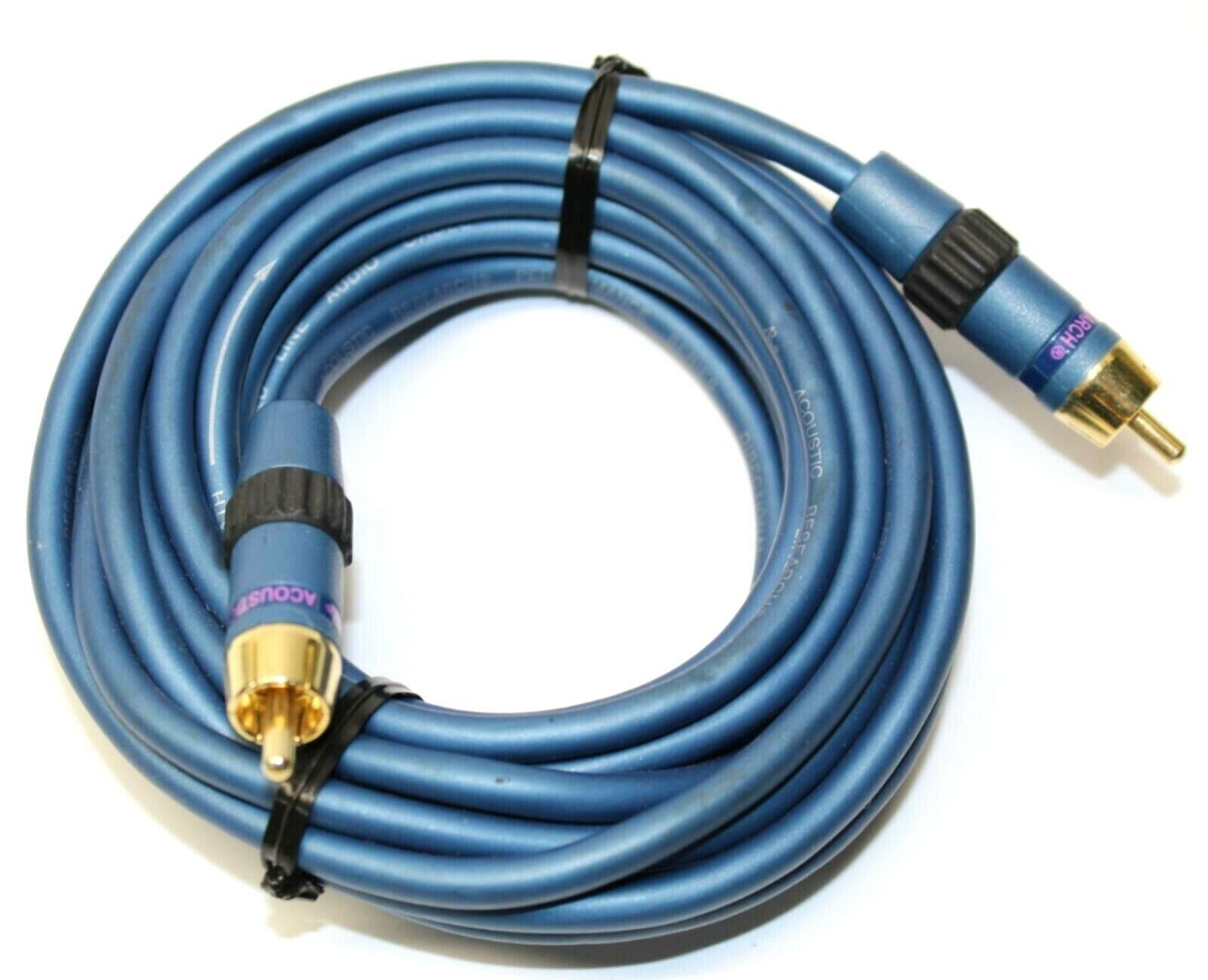 SVideo AR Acoustic Research Audio Video Balanced Cable 12' ft Gold