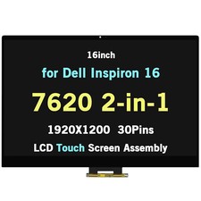 For Dell Inspiron 16 7620 2-in-1 P119F P119F001 1920X1200 IPS LCD Touch Assembly