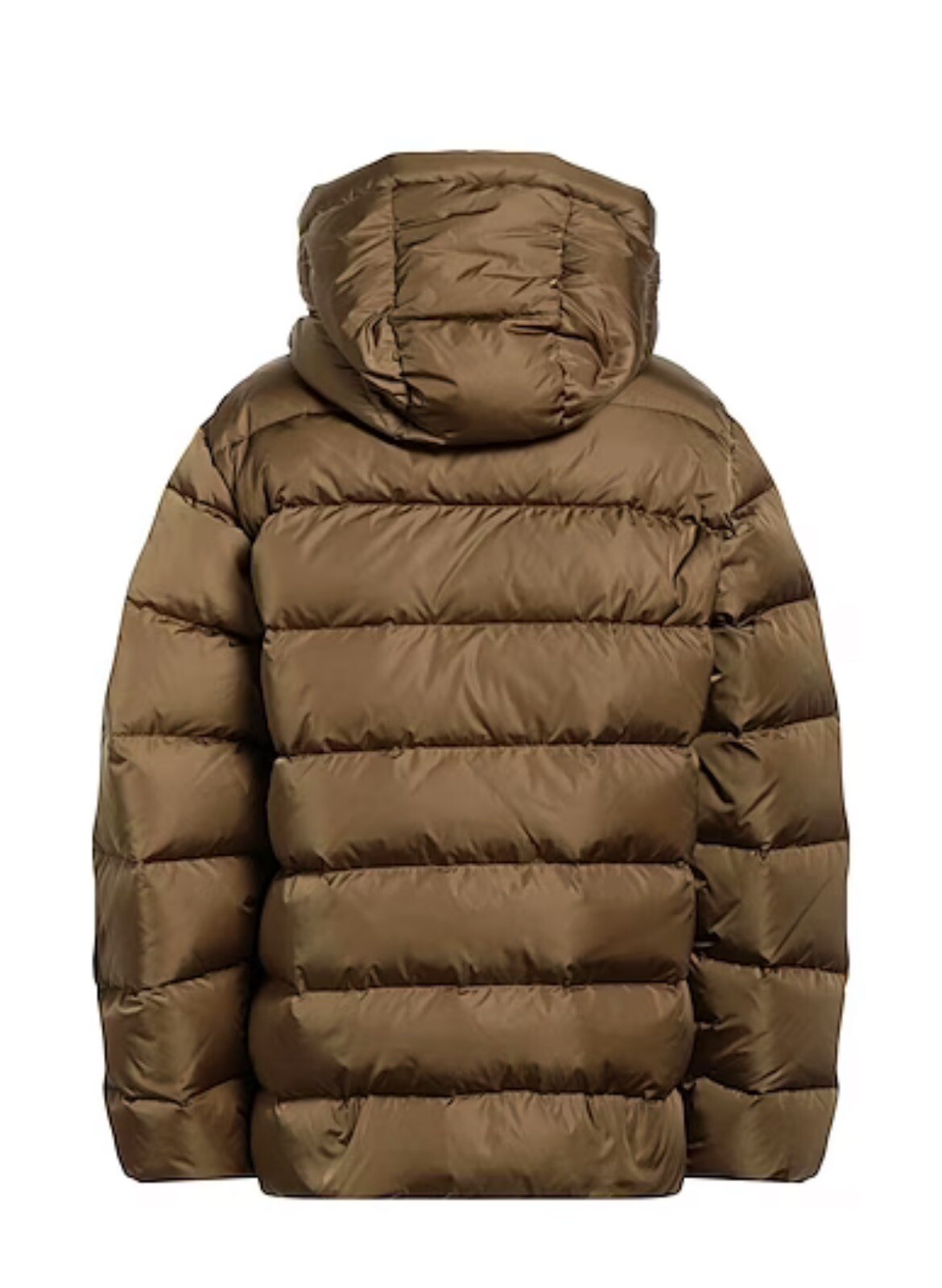 DUVETICA Bixio Down Jacket Puffer Men’s Hooded Winter Coat Green Khaki Size XL image 4