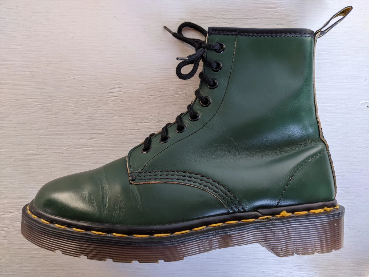 Dr martens green vintage sale