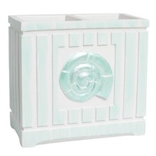Beach Shells Bath Accessory Collection Poly Resin Bathroom Toothbrush Holder