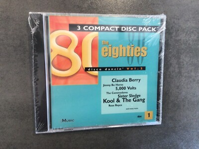 CD  ''80 The Eighties - Disc Dancing, Disc 1'',  neu mit Folie verpackt