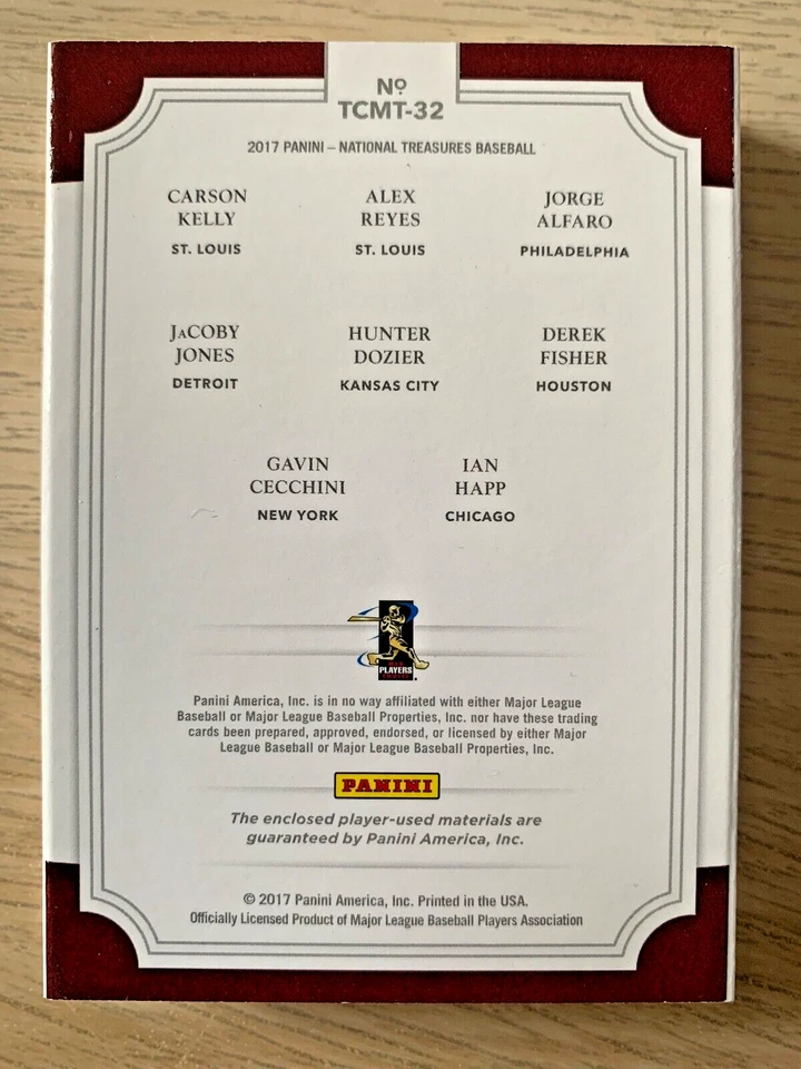 2017 National Treasures 32 player patch treasure chest #ed /99! AARON JUDGE RC - Image 2 of 4