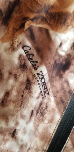 Cabela’s Gore-Tex Hunting Rain Jacket Men's 2XL MT050 Zonz Woodlands Hoodie - Picture 3 of 8