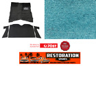 <!--F#f_0-->HOLDEN HQ HJ HX HZ WB UTE & 1 TON MOULDED TURQUOISE PLUSH CARPET KIT F&R+CABWALL<!--F/-->