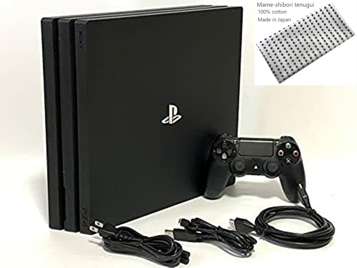 100%正規品 4 PlayStation Sony Pro ver Japan (CUH7200BB01) Black 1TB PS4本体