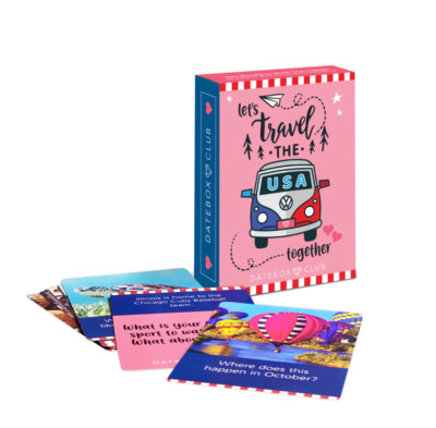 Road Trip USA Trivia Game and Connector Deck