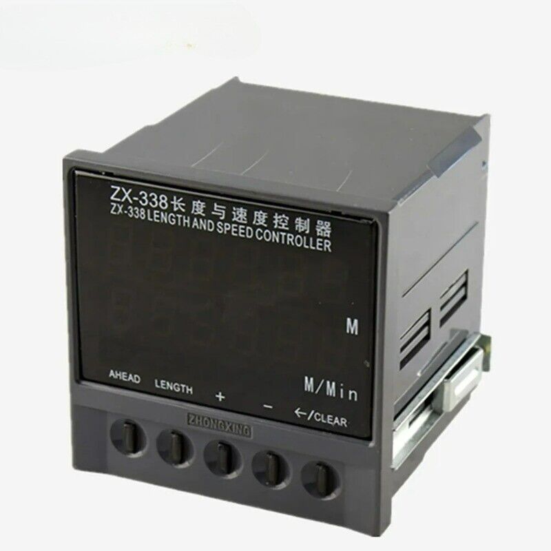 ZX-338 Length and Speed Controller, Meter Counter for